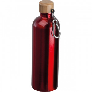 Butelka metalowa 750 ml RUTH Czerwony