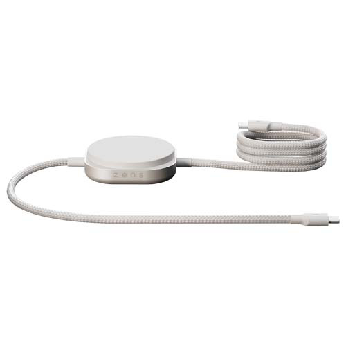 Zens Pro 2 kabel ładujący USB-C 2 w 1 o mocy 240 W Biały 12082101 