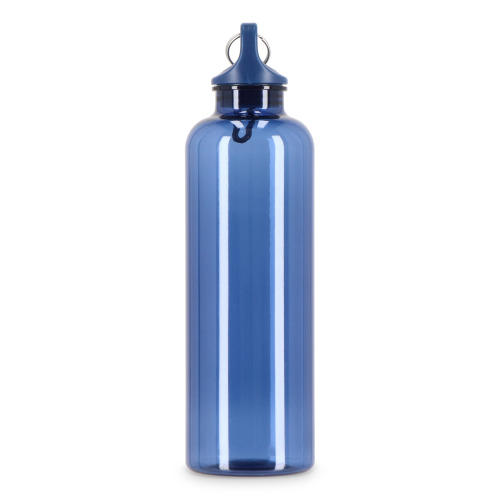 Butelka na wodę Noa R-PET 750 ml Przezroczysty Transparentny / ciemnoniebieski LT98914-N0410 (2)
