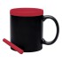 Kubek ceramiczny 300 ml, czarny panel do rysowania, kreda czerwony V5479-05 (3) thumbnail