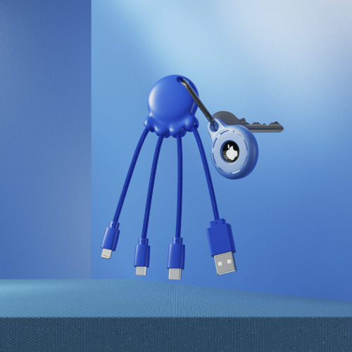 2087 | Xoopar Octopus Charging cable Niebieski LT41005-N0011 (3)