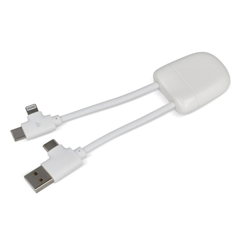 Kabel do ładowania Xoopar ICE-B Multi Biały LT41025-N0001 (1)