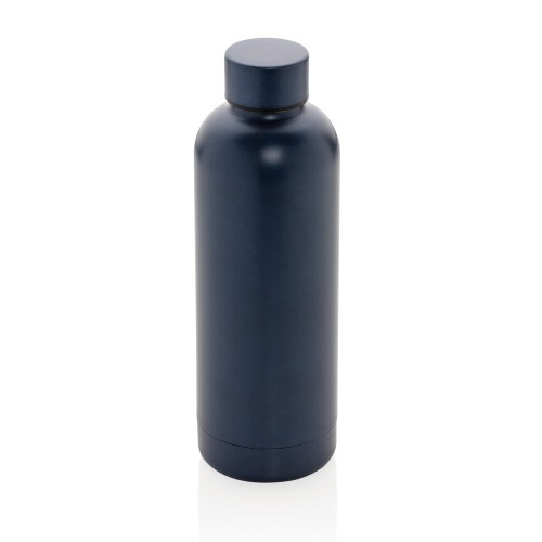 Butelka termiczna 500 ml, stal nierdzewna z recyklingu niebieski P435.705 