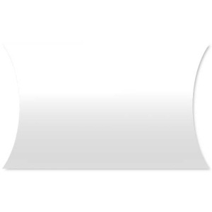 Zatyczki do uszu w papierowym poduszkowym opakowaniu typu pillow box