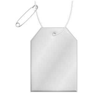 RFX™ reflective odblaskowa zawieszka z TPU, identyfikator