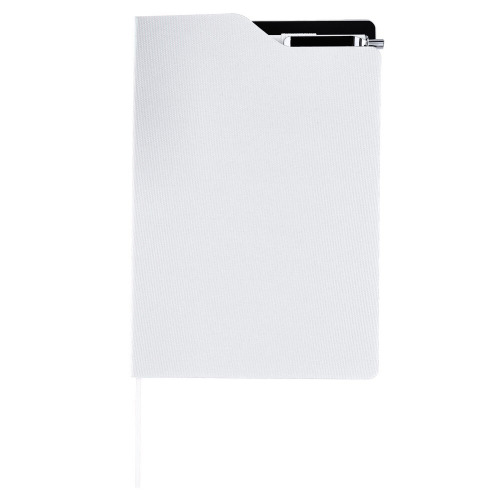 Notatnik ok. A5 z długopisem Biały VA645-02 
