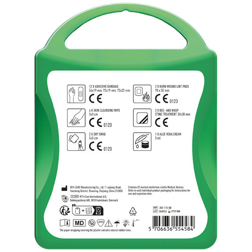 MyKit Ukąszenia i użądlenia Przezroczysty zielony 1Z251403 (4)