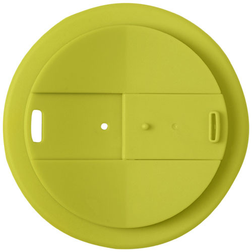 Kubek Americano® Eco z recyklingu o pojemności 350 ml z pokrywą odporną na zalanie Limonka 21042509 (4)