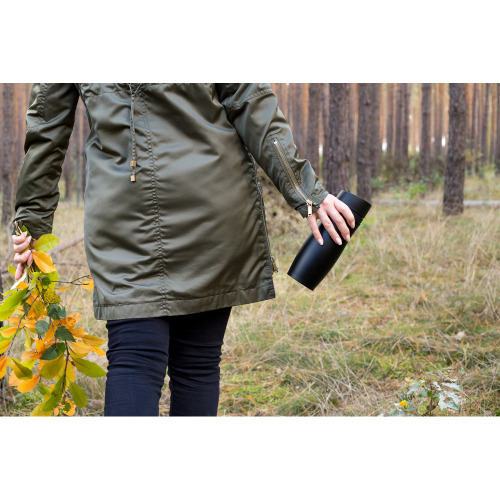 Kubek termiczny 375 ml Air Gifts | Mary Czarny V4987-03 (6)