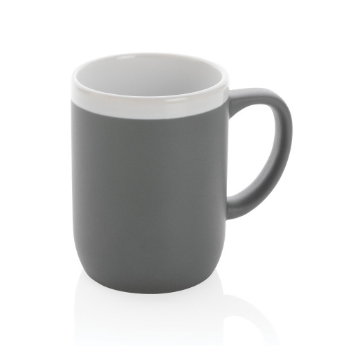 Kubek ceramiczny 300 ml Szary P434.092 