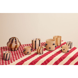 ARLO ŚWIECZNIK M, BEŻOWY/CZARNY