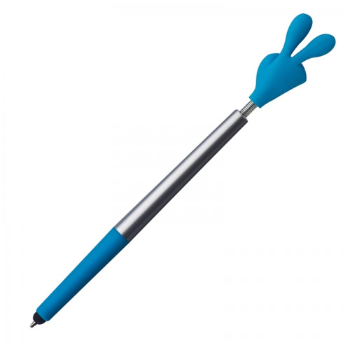 Długopis plastikowy touch pen Smile Hand CrisMa KARINA Turkusowy 1341514 (1)