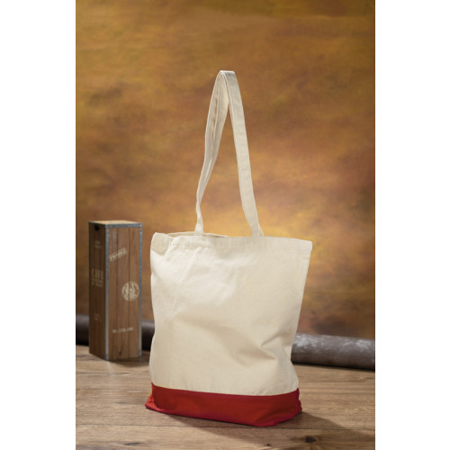Torba bawełniana VIBO 340 g Czerwony 20812-04 (3)