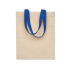 Mała bawełniana torba 140gr/m² Niebieski MO2147-37  thumbnail