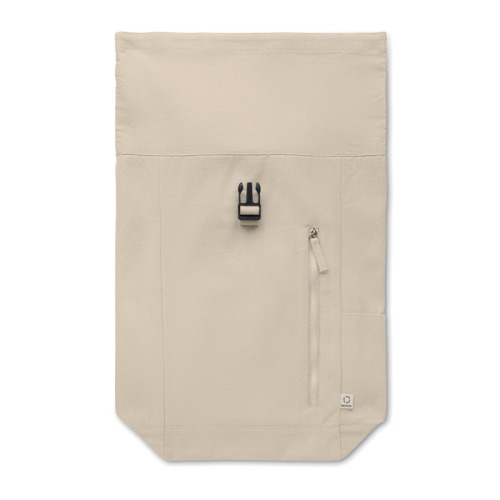 Plecak typu rolltop 390 gr/m² Bezowy MO2552-13 (5)