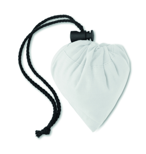 Składana bawełniana torba biały MO9639-06 (1)