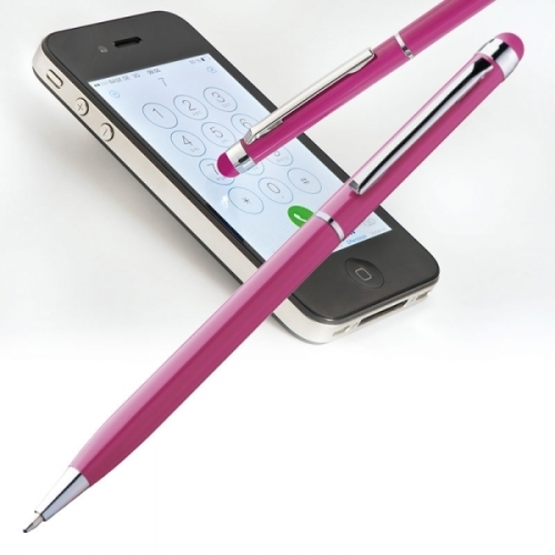 Długopis touch pen różowy 337811 (1)