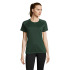 SPORTY Damski T-Shirt 140g Ciemno-Zielony S01159-FG-M  thumbnail