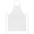 Andrea fartuch o gramaturze 240 g/m² z regulowanym paskiem na szyję Biały 11333401 (3) thumbnail