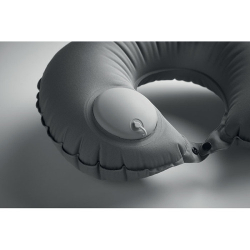 Szybko nadmuchiwana poduszka podró Kamienny Szary MO2534-15 (3)