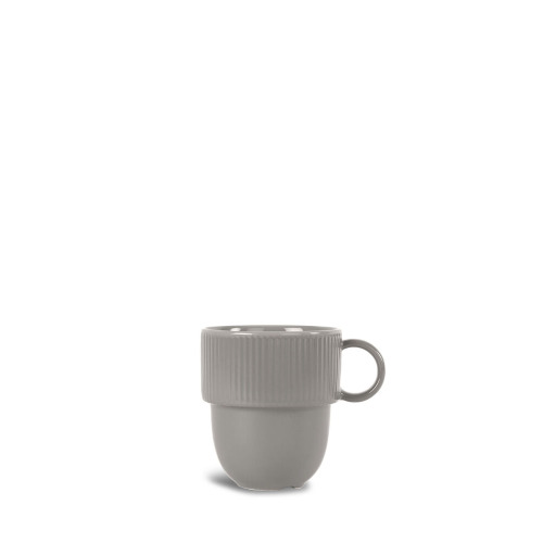 Kubek z uchem INKA, szary Szary 5018534- 