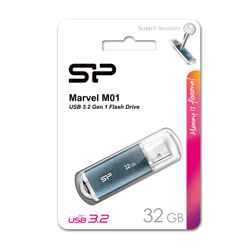 Pendrive Silicon Power Marvel M01 3,0 Jasnoniebieski EG 810824 32GB (2)