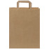 Torba z papieru Kraft z płaskimi uchwytami – 25 x 11 x 31 cm Kraftowy brąz 1PQ00306 (2) thumbnail