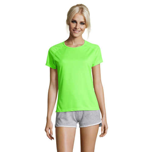 SPORTY Damski T-Shirt 140g Neon Green S01159-NG-XXL 