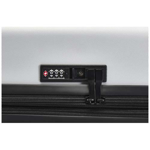 Rover rozszerzana walizka na kółkach z tworzyw sztucznych pochodzących z recyklingu na 24-calowego laptopa z certyfikatem GRS o pojemności 70 l Srebrny 13009781 (4)