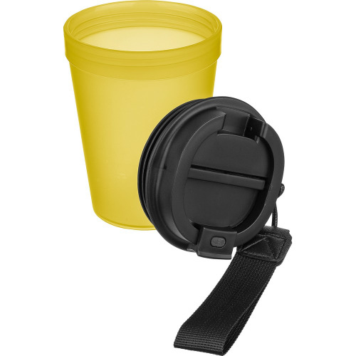 Kubek podróżny 350 ml żółty VB287-08 (1)
