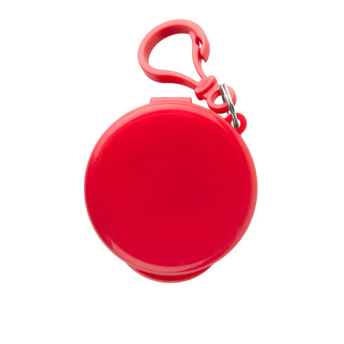 Peleryna z kapturem Czerwony V0889-05 (4)