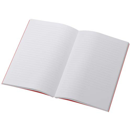 Notatnik Scribe Plus A5 z miękką okładką, wykonany z papieru z recyklingu Czerwony 21090721 (3)