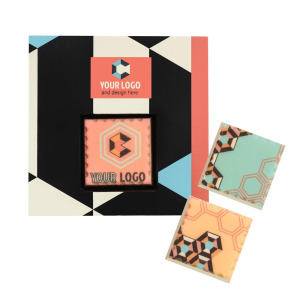 Pralinka z nadrukiem Chocostamp