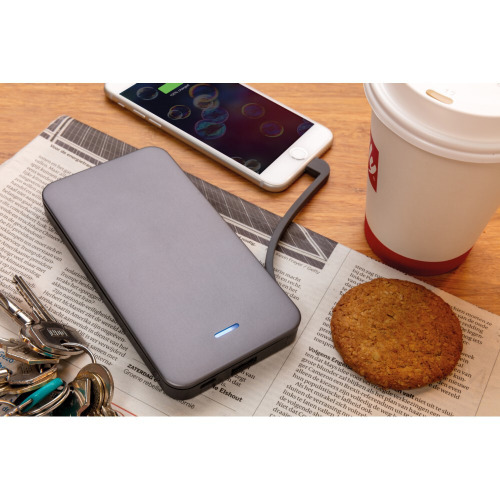 Power bank 10000 mAh, licencja MFi Srebrny P324.574 (10)