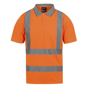 Koszulka Polo Męska Odprowadzajaca Wilgoc Hi-Vis