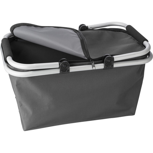 Koszyk na zakupy, składany Szary V9431-19 (2)