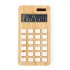 Bambusowy kalkulator jasnobrązowy V8336-18 (1) thumbnail