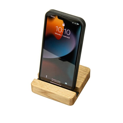 Organizer drewniany PHONE STAND drewniany - dąb BWD10032 