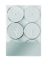 Zestaw 6 świeczek srebrny CX1457-14 (3) thumbnail