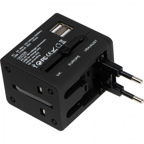 Adapter podróżny TADDEO Czarny 4083803 (5)