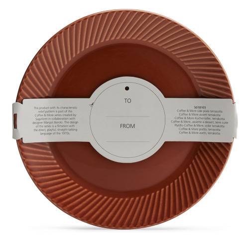 Talerz COFFEE & MORE 20 cm, terracotta Default 5018103- (5)