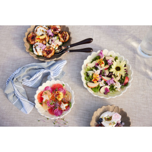 Talerz DAGNY mały, biały