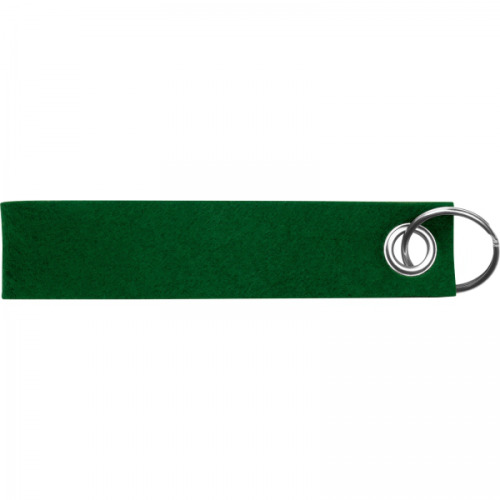 Brelok z filcu z recyklingu PATRYCJA Ciemnozielony 9323599 (2)