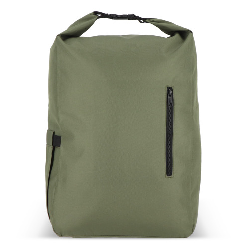Plecak z klamrą R-PET 600D Rolltop 20L Oliwkowa zieleń LT95352-N0043 (2)