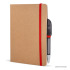 Zeszyt w miękkiej okładce Kraft Paper A5 Czerwony LT92061-N0021 (4) thumbnail