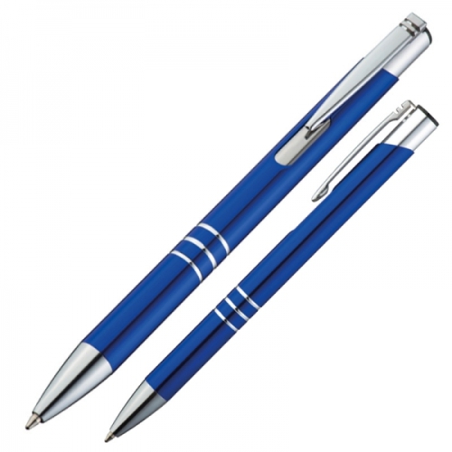Długopis metalowy ASCOT niebieski 333904 (1)