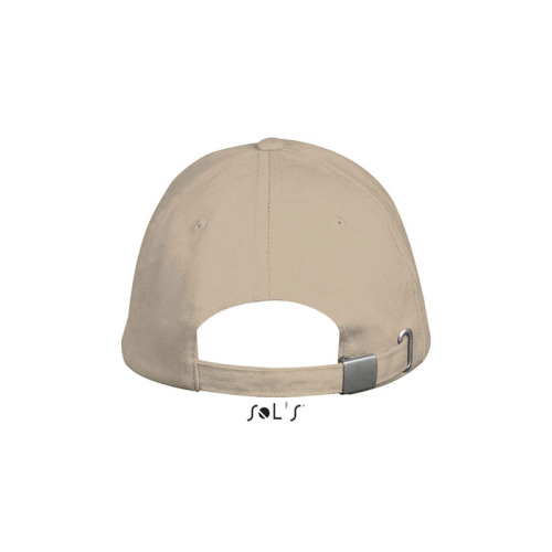 LONG BEACH Czapka 5 pan. Beige S00594-BE-M 
