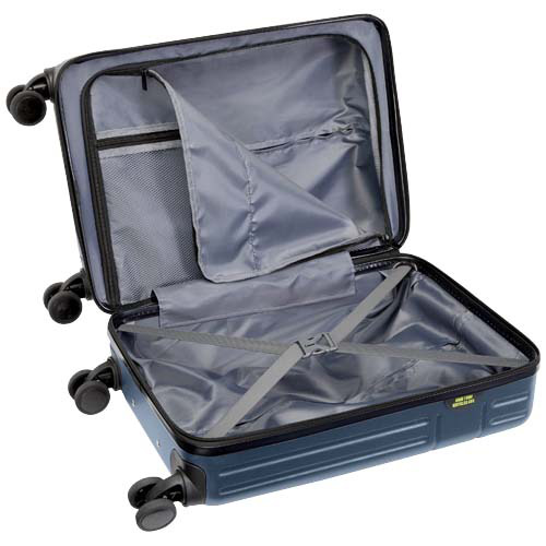 Rover twarda walizka na kółkach z tworzyw sztucznych pochodzących z recyklingu z certyfikatem GRS o wysokości 51 cm i pojemno Szaroniebieski 13004955 (3)