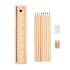 Zestaw kredek i ołówków drewna MO9836-40  thumbnail