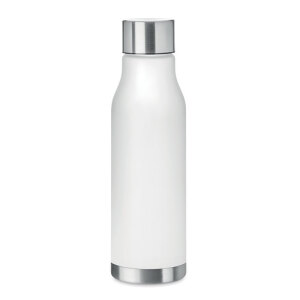 Butelka RPET 600 ml przezroczysty biały